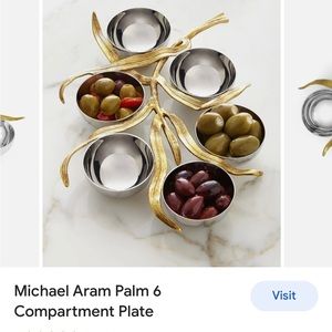 Michael Aram serving tray